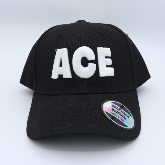 ACE curved peak cap