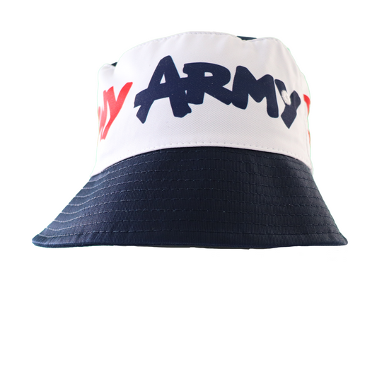 Barmy Army Large Print Bucket Hat