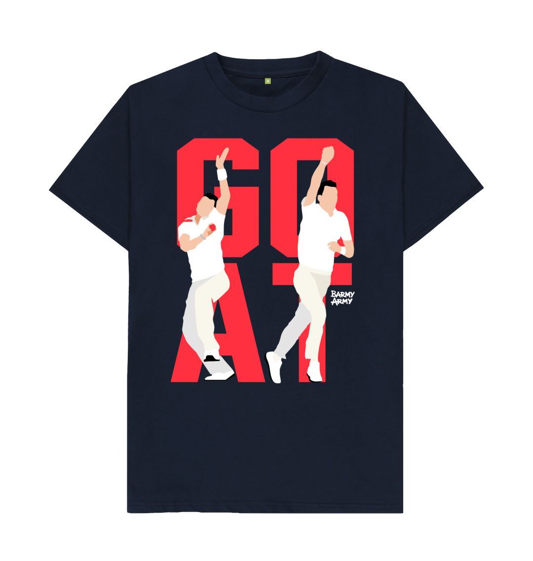 Navy Blue Barmy Army The Goat Tee