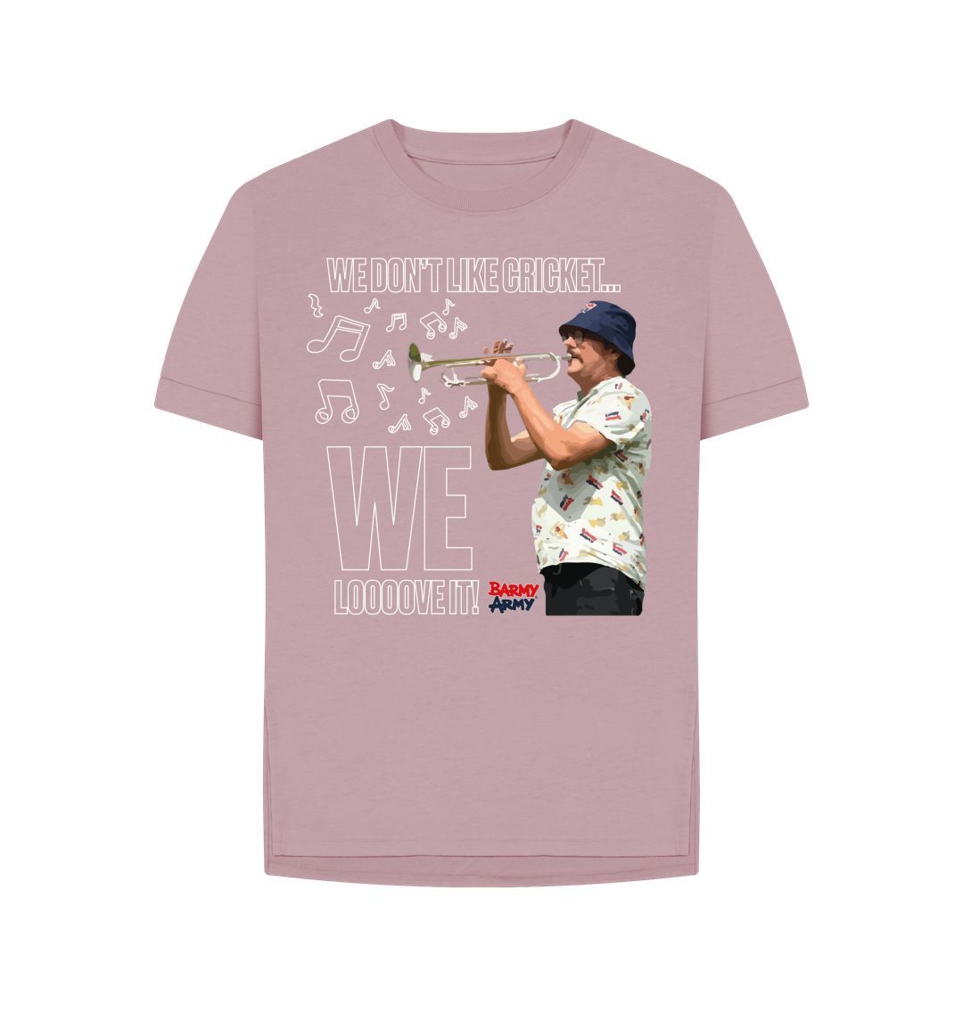 Mauve Barmy Army WI Trumpet Relaxed Fit Tee - Ladies