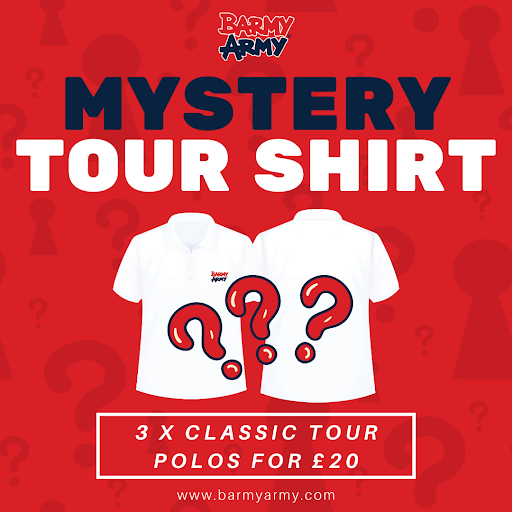 Barmy Army Tour Polo Mystery 3 Pack