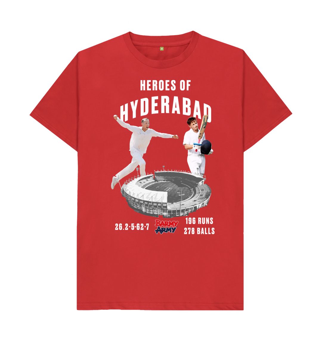 Red Barmy Army Heroes of Hyderabad Tee - Men's
