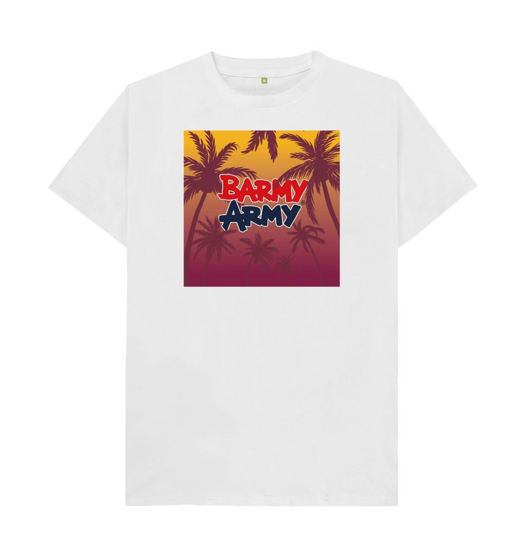 White Barmy Army WI Relaxed Fit Tee - Ladies