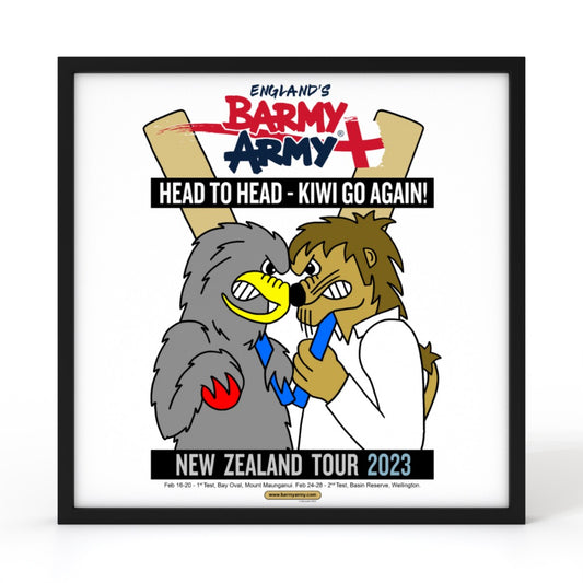 Barmy Army New Zealand Tour 2023 Wall Art
