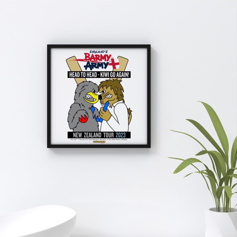 Barmy Army New Zealand Tour 2023 Wall Art