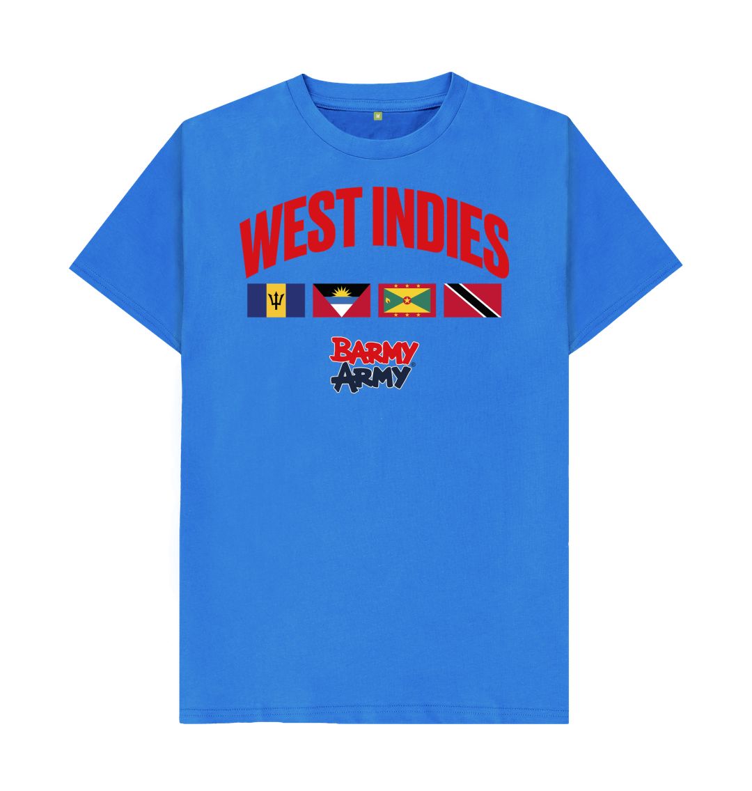 Bright Blue Barmy Army WI Tour Tee - Mens