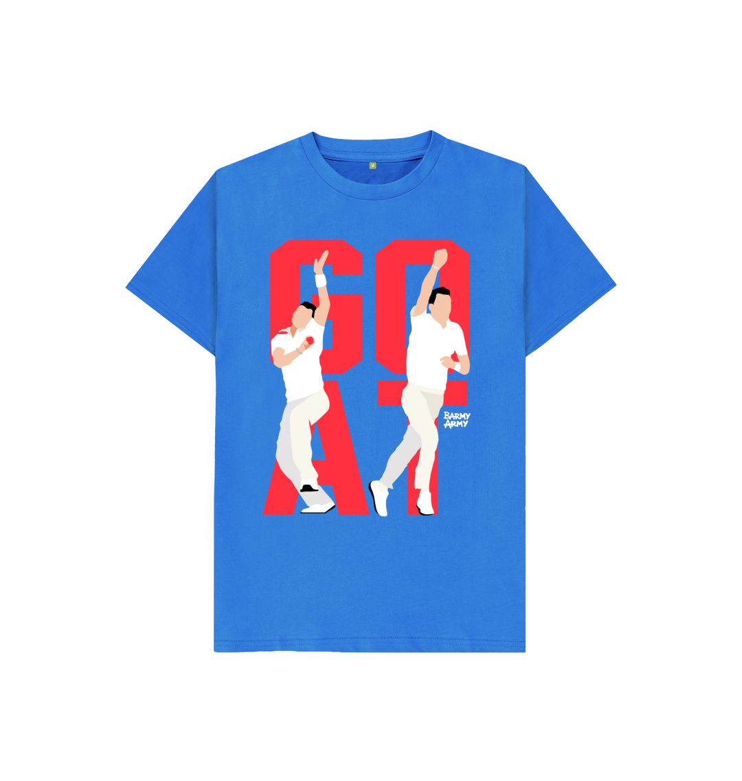 Bright Blue Barmy Army The Goat Kids Tee