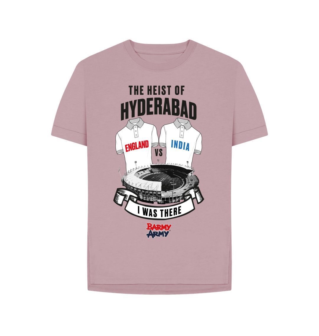 Mauve Barmy Army Heist of Hyderabad Relaxed Fit Tee - Ladies
