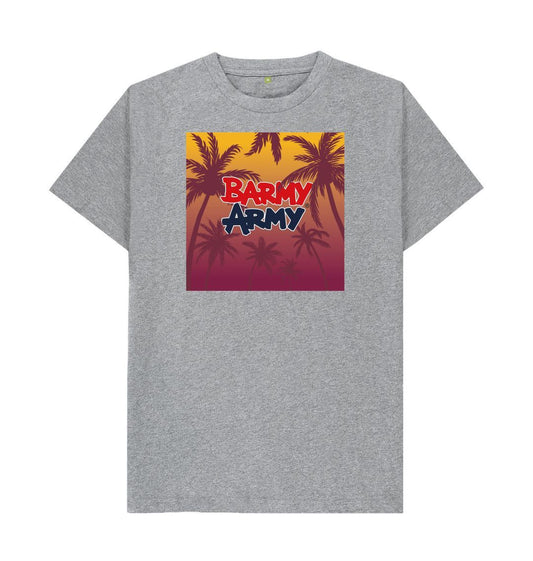 Athletic Grey Barmy Army WI Relaxed Fit Tee - Ladies