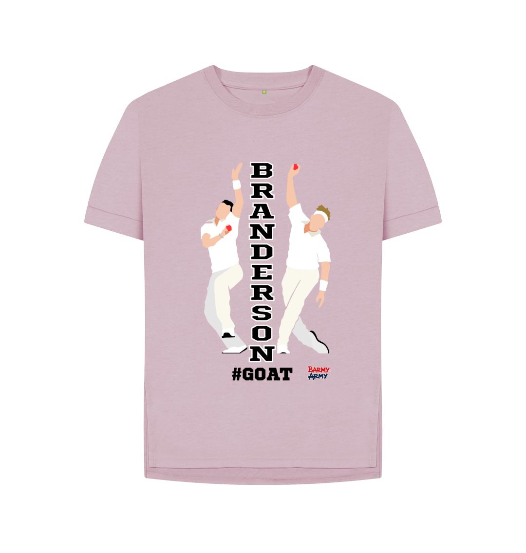 Mauve Barmy Army Branderson Relax Fit Ladies Tee