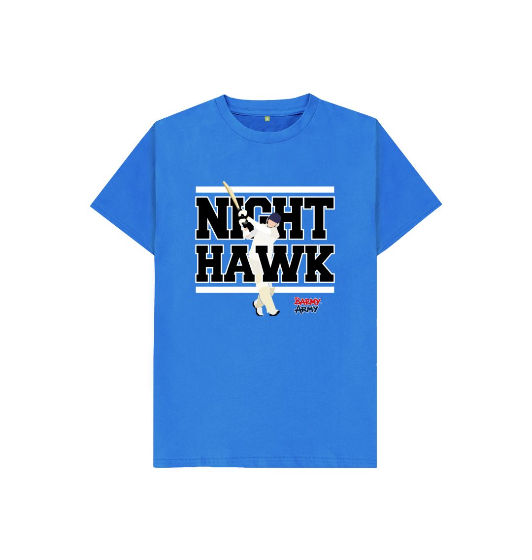 Bright Blue Barmy Army Night Hawk Kids Tee